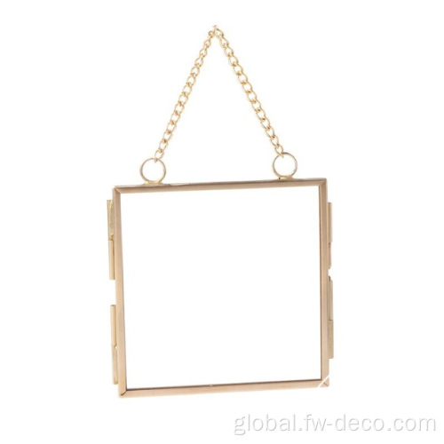 Sublimation Glass Photo Frame Glass Metal Picture Frame Free Hanging Picture Frame Factory